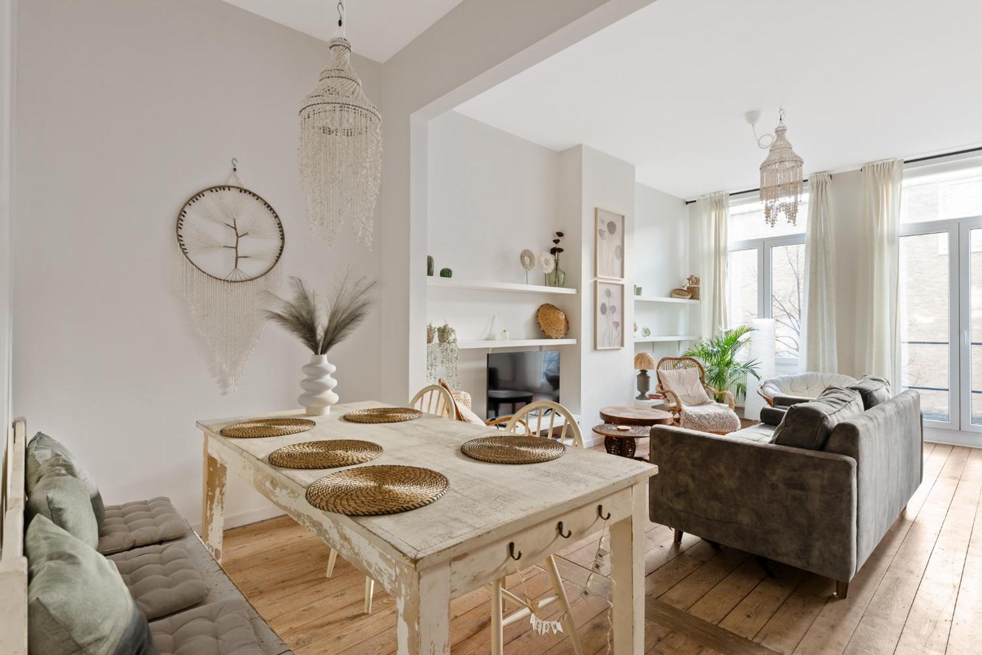 Boho Chic - Your Bohemian Home In Антверпен Экстерьер фото